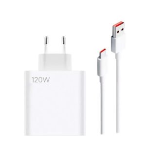 Carregador Turbo Power Xiaomi 120W com Cabo USB Tipo-C – Shop do Zap Campo Grande