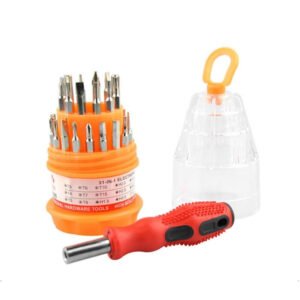 Kit de Ferramentas 31 Peças – Chaves Allen, Torx, Fenda e Philips com Estojo Compacto – Shop do Zap Campo Grande