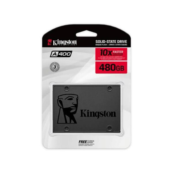 SSD Kingston 480Gb Sata lll SA400S37 – Shop do Zap Campo Grande