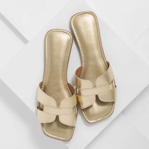 Sandália Feminina Flat Rasteira H – Estilo e Conforto para o Dia a Dia – Shop do Zap Campo Grande