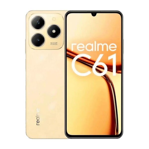 Realme C61 128GB 4GB RAM - Dourado