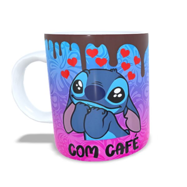 Caneca Stitch Lilo Personalizada 325ml
