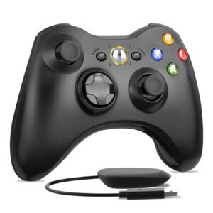 Controle Xbox 360 Sem Fio Compatível com PC e Vídeo‑Game