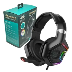 Headset Gamer Knup KP-489 RGB 7.1 com Microfone Embutido