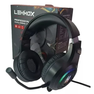 Headset Gamer USB Áudio 7.1 Lehmox LEY-2249 com Iluminação RGB